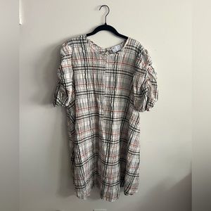 ASOS plaid mini dress!